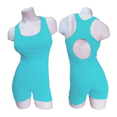 CERASUS PROJECTS - Traje de baño deportivo de Pierna CATSUIT con gorra