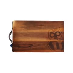 TITANIO - Tabla de Madera para Picar Asado Logo U de Chile