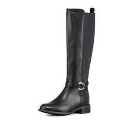 WEIDE - Bota Larga Mujer Casual Eco Cuero Moda Clasico ZS70
