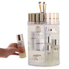 CRUSEC - Exhibidor Giratorio Acrílico De Cosméticos Y Perfumes