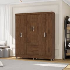 JDO & DESIGN - Closet 6 Puertas 2 Cajones Ideal Rústico