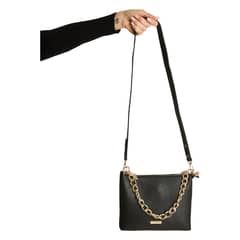 LORENZO DI PONTTI - Cartera Triple Con Strap De Pu Y Cadena