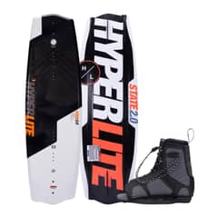 HYPERLITE - Pack Wakeboard Eden Jr 125 Con Fijaciones Remix K12-2
