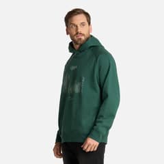 LIPPI - Polerón Hombre Insigne Hoody Sweatshirt Front Print Verde Botella