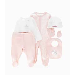 4KIDS - Ajuar recién nacida de 6 piezas ROSADO 4 Kids