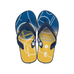 RIDER - Sandalia Infantil Azul/Amarillo Warriors NBA Feel