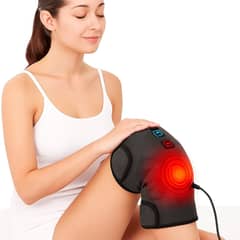 MOVI - Rodillera con Calefacción y Vibración Alivio del Dolor y Relajación