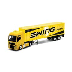 WELLY - Camión Escala 1:64 Man Tgx Xxl Logging Trailer
