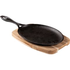 TRAMONTINA - Tabla de Madera con Grill de Hierro Fundido 30x18