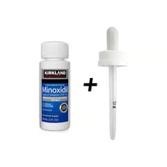 KIRKLAND - MINOXIDIL TRATAMIENTO 1 MES + GOTERO ORIGINAL