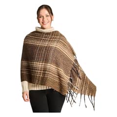 CURVI - Bufanda Lanialla Degrade Café