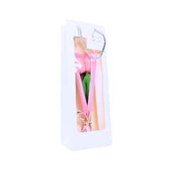 SOLEIO - Caja de Regalo con Tulipán Eterno Rosado