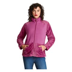 CURVI - Polerón Manga Larga Polar Básico Magenta