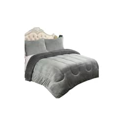GENERICO - Cobertor Chiporro Liso 2 Plazas Invierno Plush 250X230cm