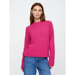 GAP - Sweater Mujer Rib Rosa
