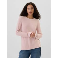 GAP - Sweater Mujer Textured Rosa