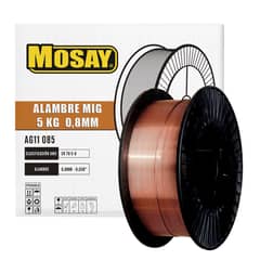 MOSAY - Alambre Mig 0.8mm Rollo 5 Kilos