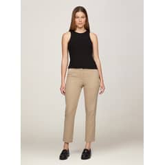 TOMMY HILFIGER - Pantalón Stretch Chino Slim Fit Beige