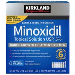 KIRKLAND - MINOXIDIL TRATAMIENTO PARA 6 MESES