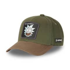 CAPSLAB - Jockey Rick Morty Verde militar