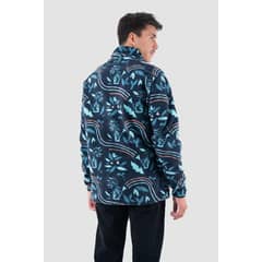 KAYA UNITE - Polar Hombre Half Zip Patch Moke Petrol