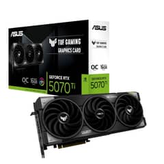 ASUS - Tarjeta de video - TUF-RTX5070TI-O16G-GAMING