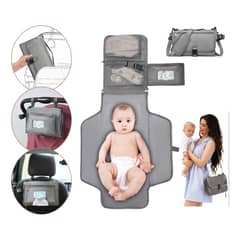 EVERSO - Mudador Portátil Impermeable Bebé Cambiador Pañales Plegable-