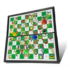 GENERICO - Mini Serpientes Y Escaleras Juego De Mesa Portátil