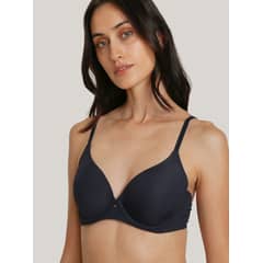 TOMMY HILFIGER - Brassier Solid Con Push Up Azul