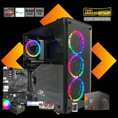 GENERICO - PC STUDY AND WORK - AMD RYZEN 7-5700G - RAM 32GB - SSD 1TB