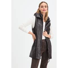 IO - Parka Lisa Sin Mangas Cafe