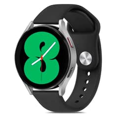 JOICO - Correa de Goma Compatible Con Samsung Galaxy Watch 22mm Negro