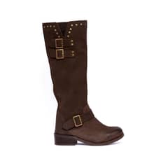 GIANI DAFIRENZE - Bota Mujer De Cuero Carpintero Café C20