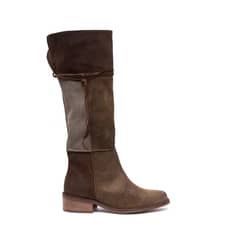 GIANI DAFIRENZE - Bota Mujer De Cuero Jade Café C4