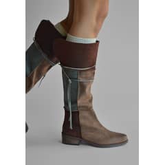 GIANI DAFIRENZE - Bota Mujer De Cuero Jade Café C4