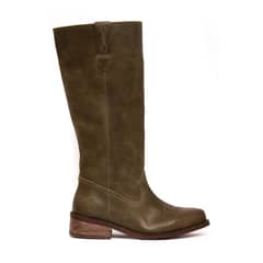 GIANI DAFIRENZE - Bota Mujer De Cuero Fatima Verde C3