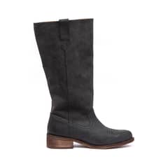 GIANI DAFIRENZE - Bota Mujer De Cuero Fatima Negro C1
