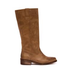 GIANI DAFIRENZE - Bota Mujer De Cuero Fatima Taupe C2