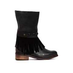 GIANI DAFIRENZE - Bota Mujer De Cuero Teodora Negro C1