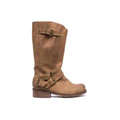 GIANI DAFIRENZE - Bota Mujer De Cuero Olivia Taupe C3