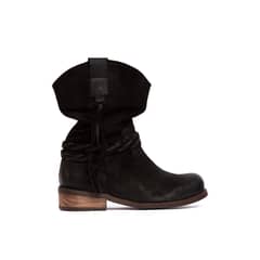 GIANI DAFIRENZE - Bota Mujer De Cuero Camila Negro C1.