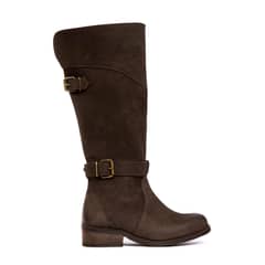 GIANI DAFIRENZE - Bota Mujer De Cuero Harriet Café C2