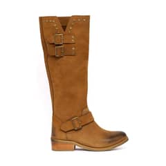 GIANI DAFIRENZE - Bota Mujer De Cuero Carpintero Camel C22