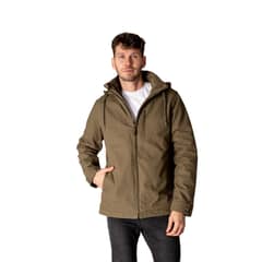 LENGA - Chaqueta Térmica Hombre Algodón Canvas Interior Sherpa Geike Lenga®.