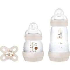 MAM - Set Recién Nacido 2 Mamaderas más Chupete Easy Start