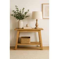 GENERICO - Mesa Arrimo de Madera Chincol 120cm