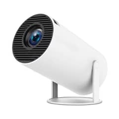 CORRERREY - HY300 Pro + proyector 4K 720P proyector portátil con WiFi 6 BT5.4 Auto