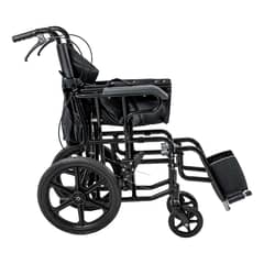 NANOFORT - Silla Ruedas Plegable Traslado Adulto Cfreno En Agarradera