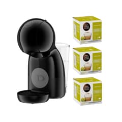 DOLCE GUSTO - Cafetera Piccolo Xs + Cápsulas Cappucino X3 Cajas