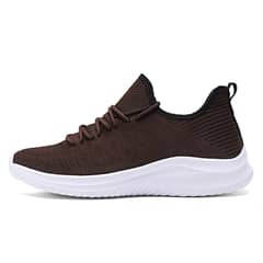 SHANDIAN - Zapatillas Running Hombre Marrón